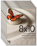 MANTELLO ESSENTIALS 8 x 10 Photo Frame Set, 8 x 10 White Picture Frames, Front Loading Picture Frames 8x10, Set of 6 - color: White, size: 8x10 - 6 Pack