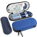CDBXPRG Insulin Pen Cooler Travel Case, 2 TSA Approved Ice Packs Blue - color: Blue