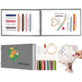 TITINICE Upgraded Embroidery Stitch Book Kit, Large-Format Learning Book