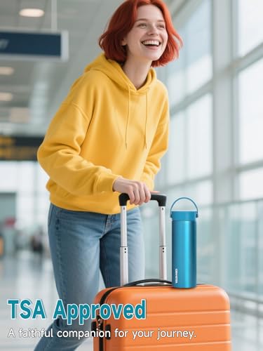 48H Insulin Cooler Travel Case TSA Approved with ℃/℉ Temperature Display - color: 01_ice Blue