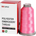 BAI Polyester Embroidery Machine Thread 5000 Yards Candy Pink+14 - color: Candy Pink+14