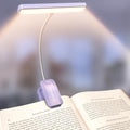 Glocusent 26 LED Reading Lights for Books in Bed, Ideal Gifts for Reader - color: Purple