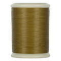 YLI Hand Quilting Thread - 100% Egyptian Cotton, Glazed, Strong & Tangle-Free, 500 yd. Spool - Light Brown - color: Light Brown