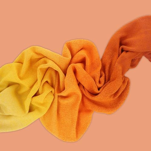 Scheepjes Cotton Whirl Gradient Yarn Cake, 741 Sunspell, 1000m, 224g - color: 741 Sunspell