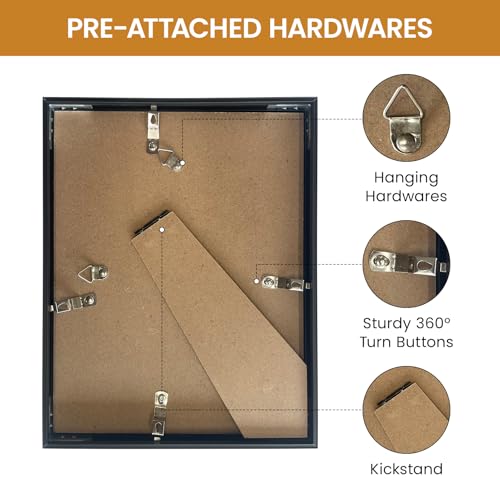 6x6 Aluminum Metal Picture Frame,Tempered Glass Gold Photo Frame 6x6 for Family Photo,Posters,Art,Document to Wall Mount Horizontally or Vertically - size: 6x6