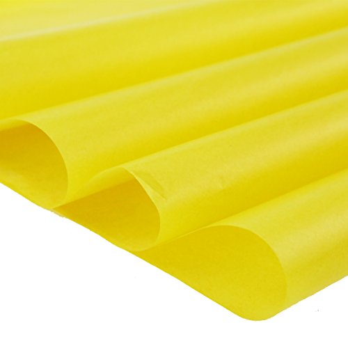 50 Pcs Carbon Transfer Paper Tracing Paper 11.7"×8.3" for Transfer Pattern on Wood, Paper, Canvas (Yellow) - color: Yellow
