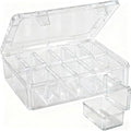 Mathtoxyz Bead Organizers and Storage Box, Medium Size Case Plastic Container for Sewing Clay Beads Craft and Jewelry Making