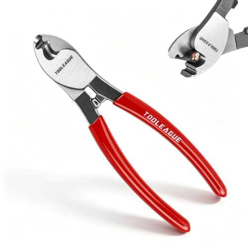 TOOLEAGUE 6 Inches Cable Cutter,Heavy Duty Cable Cutting - size: 6" Cable Cutter,1Pc