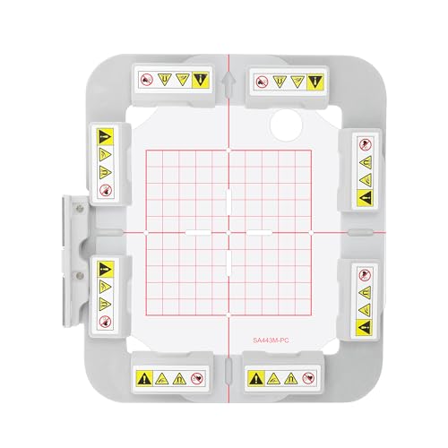 Sew Tech Magnetic Embroidery Hoop for Brother, 4x4in 100x100mm Bar SA443 - color: 4"×4" - SA443MK