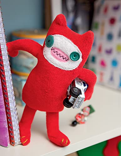 Sew a Monster: 15 Lovable, Easy-To-Make Fleecie Toys (IMM Lifestyle Books) Projects for Unique Stuffed Animals that Kids Love - Simple Sewing Techniques, Embroidery Stitches, and Full-Size Templates