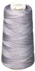 Signature 3 Ply Cotton Quilting Thread, 40wt/3000 yd, Variegated Grey Shades 49S-M90