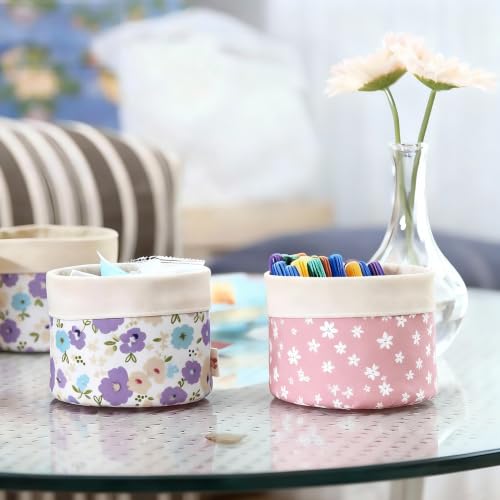 Aubliss 8pcs Fat Quarter Fabric Bundles (100% Cotton - 20'' x 20'') - color: Pastel