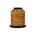 Finesse Variegated Thread | 100% Polyester, 3ply, 50wt | 1100yds Stackable Thread Cones for Quilting and Sewing… (Rainbow) - color: Rainbow