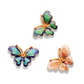 3pcs Needle Minder for Sewing,Magnetic Needle Keeper for Cross Stitch,Cute Butterfly Cartoon Pin,Needle Holder for Embroidery, Quilting Metal Needle Minders Accessory, Gift for Cross Stitch Lover