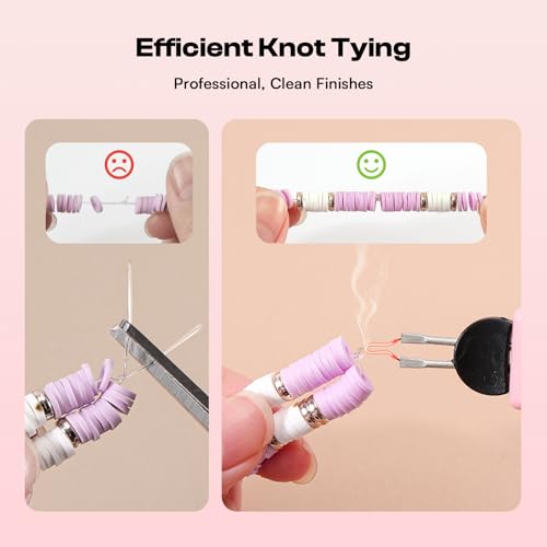 Caydo Rechargeable Thread Burner Tool - color: Pink Thread Burner