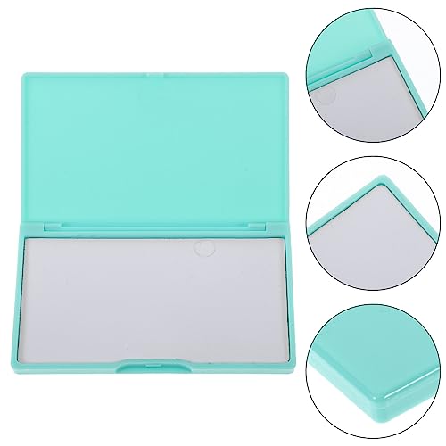 NUOBESTY Magnetic Needle Storage Case, Sewing Needle Case, Sewing Needle Storage Slim Line Magnetic Box, Small Metal Objects Organizer, PVC - color: Green