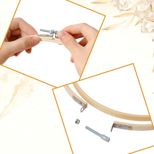 Faylapa 16 Pieces 3 Inch Embroidery Hoops Set Bulk - style: 3 inch 16Pcs