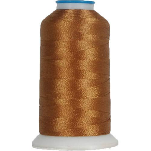 ThreadArt Polyester Machine Embroidery Thread, 1000M 40wt, Light Brown 312 - color: Light Brown