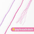 Embroidery Floss 16 Skeins 8.7 Yard Black White Friendship Bracelet String Cross Stitch Threads for Jewelry Making Bracelet Stitching Thread Floss Bracelets Making Yarn - color: Black & White