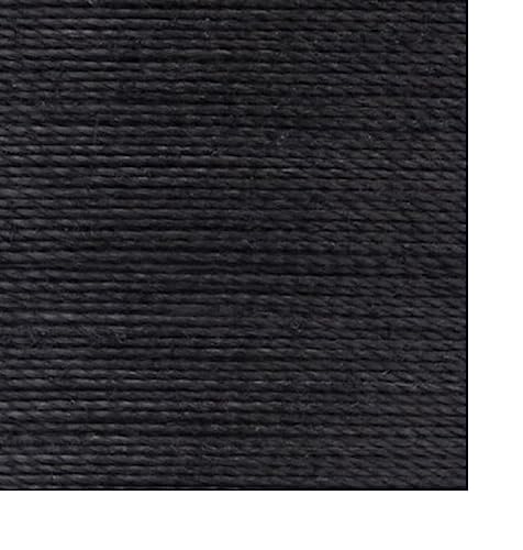 Coats & Clark Dual Duty All Purpose Sewing Thread 230A 400 Yards Each Spool 12 Pack Bundle with Bella's Crafts Needle Threaders (Black) - color: Black
