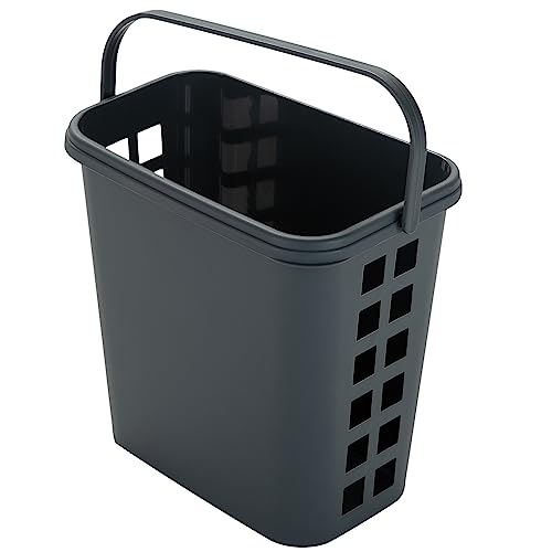 Bath Bliss 2 in 1 Portable, Bathroom Shower Caddy for Shampoo, Conditioner, Soap, and Cosmetics, in Grey Bath Tote (26118-GREY) - color: Grey