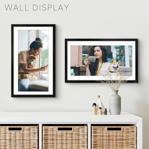 Golden State Art 14x24 Black Picture Frame Mat for 11x22 Real Glass - color: Black, size: 14x24