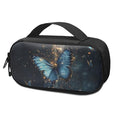 Blue Butterfly Insulin Cooler Travel Case with Side Handle Diabetic Insulated Organizer Portable Cooling Bag for Insulin Pen and Medication Diabetic Supplies - color: Blue Butterfly