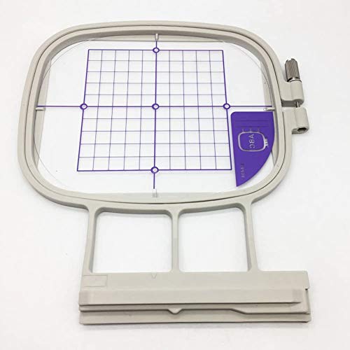 HONEYSEW Embroidery Hoops for Brother Innovis NQ1600E NQ1400E NQ3600D Dream Machine 2 VE2200 4000D 1500D V7 V5 VM5200 Babylock Embroidery Machine Hoop (4x4" SA438) - color: 4x4" SA438