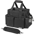 SCAVATA Compact Wearable Cleaning Caddy with Handle & Shoulder Straps - color: Black