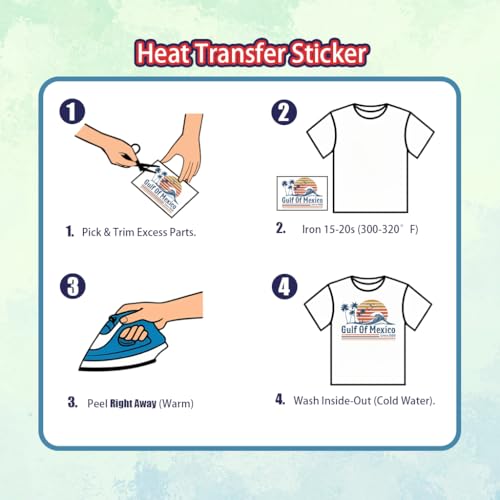 Dandelion Daisy Iron On Transfers 30 Pcs Hiking Mountain Patterns Heat Stickers for Clothing DIY Fabric Crafts(StyleE-30pcs) - style: StyleE-30pcs