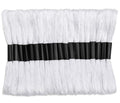 20 Skeins Embroidery Floss, White Bracelet String Embroidery Thread - color: 20 Skeins White