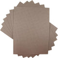 KCS 4/6 pc of 12" x 18" 30cmx45cm 16CT Counted Cotton Aida Cloth Cross Stitch Fabric (Coffee, 6 pc) - color: Coffee, size: 6 pc