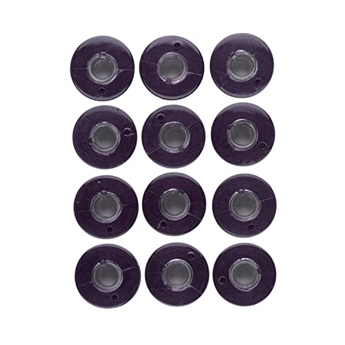 Sew Great Sewing Machine Prewound Bobbin 60 Weight Polyester Thread 12-Pack #480 Missoula Purple - color: Missoula Purple