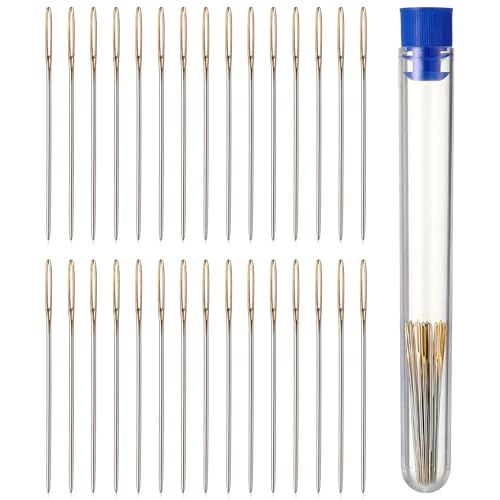30PCS Cross Stitch Needles Size 24, Large Eyes Supplies Hand Sewing Needle
