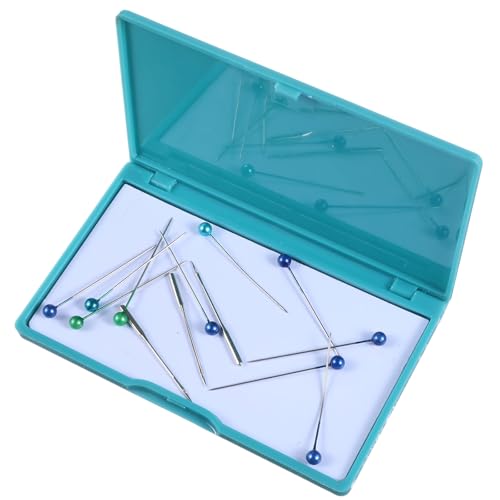 Piriuuo 2 Pcs Magnetic Needle Case, Sewing Needle Holder Rectangle Magnetic Needles Holder Portable Sewing Needles Box Sewings Supplies for Pin Holders Organizer (Green & Pink)