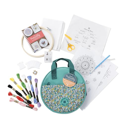 Learn Embroidery Stitch by Stitch with Missouri Star Kit, Blue