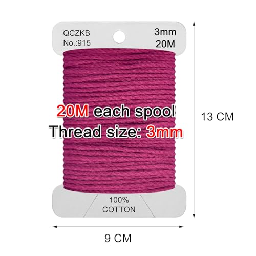 Classic Crochet Thread Yarn 100% Pure Cotton Thread,Col No: 915,Dark Plum - color: Dark Plum