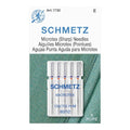 SCHMETZ Microtex Sharp Sewing Machine Needles - Quilting & Topstitching Supplies, Size 80/12, 5-Needle Card, Pack of 1 - size: 1 Card (5 Needles)