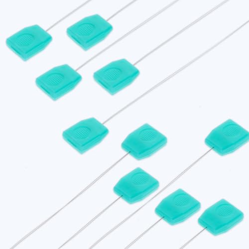 10 PCS Long Needle Threader Pulling Hook Tool 7.87 Inch Needle Threaders for Embroidery Floss Stitching Craft Tool Bead Tools for Punch Needles Hair Extensions Cross Stitchs DIY Sewing Craft Works