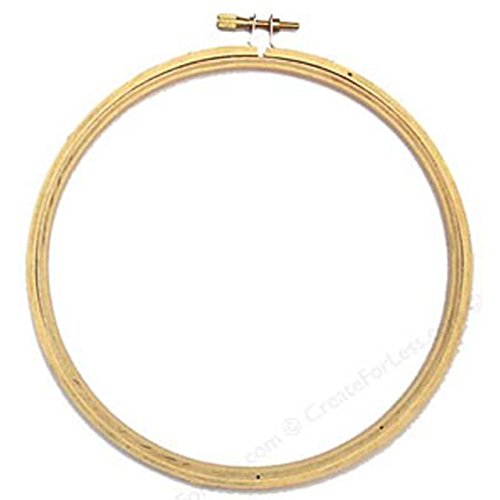 Darice Wood Embroidery Hoops, 6-Inch