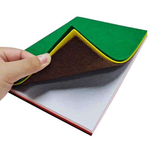 Jtnohx Stiff Felt, 2mm Thick Felt Sheets for Crafts, 8"x12" Hard Felt Fabric Squares 8Pcs for DIY Projects (Christmas Series) - color: Christmas Series