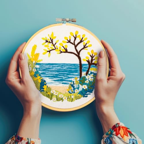 DIAMOND DOTZ Wild Ocean Embroidery Kit for Beginners and Adults, Craft - color: Multicolor