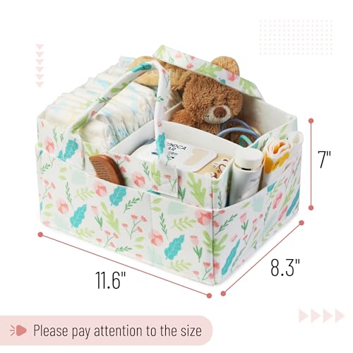 Mr. Pen- Baby Diaper Caddy Organizer, Blooming Palette - color: Blooming Palette, size: 1 Pack, Regular