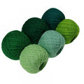 KCS Mercerized Pearl Cotton Thread Size 8 Crochet Needlework Embroidery Threads Ball (6, 05) - color: 05
