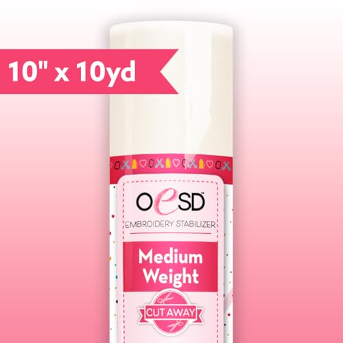OESD Medium Weight Cut Away Embroidery Stabilizer 10" x 10 Yd Roll