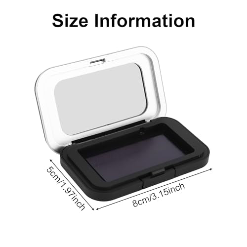 Magnetic Needle Holder Case with Clear Lid, Sewing Pin Storage Box Keeper for Needles Embroidery Bobby Pins Paper Clips Under 6.5cm, Craft Supply Organizer Gift Tool Accessories (Needles Not Included)