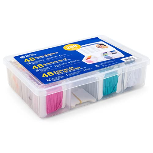 Coats & Clark Travel Organizer Box with Embroidery Thread for Cross Stitch
