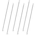 6 Pieces 10 Inch Upholstery Needles Long Straight Hand Sewing Needles Large Eye Stitching Needles for Home Upholstery Webbing Carpet Leather Canvas Repair Arts Crafts Projects