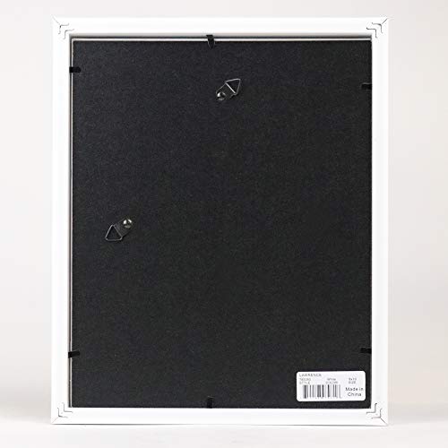 Lawrence Frames 785280 Shadow Box Frame, 8x10, White - color: White, size: 8 x 10 inches