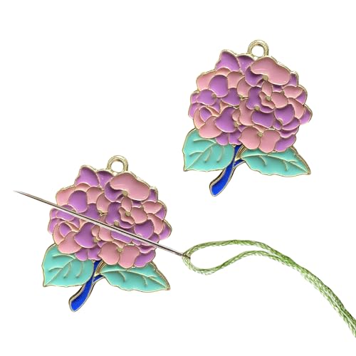 HENYANMHXH Needle Minder Magnetic Needle Keeper for Cross Stitch - color: Flowers